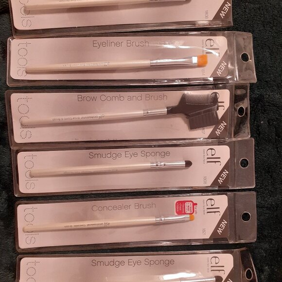 ELF MAKEUP BRUSHES NEW 6 count - Picture 5 of 6